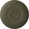 Ekena Millwork Caputo Ceiling Medallion (Fits Canopies up to 6"), Hand-Painted Witch Hazel, 24 1/4"OD x 1 1/2"P CM24CAWHF - alternate 1